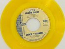 M- RARE YELLOW WAX VINYL 45 PROMO / JACKIE DE SHANNON / LITTLE YELLOW ROSES