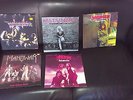 5x  Saracen - Mat Sinner - Warning - Fötus -Manowar