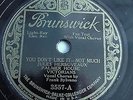 Palmer House Victorians – 10-inch 78rpm single – Brunswick #3557