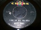 BETTY JAMES - I LIKE THE WAY YOU WALK / SALT IN YOUR COFFEE