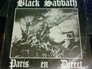 BLACK SABBATH Paris en Direct Colombian Press very rare only collectors