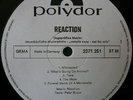RARE LP REACTION Polydor 1972 Germany Krautrock Prog Psych Power TEST PRESSING