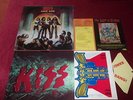 KISS - LOVE GUN - RARE ORIG USA 1977 10 TRACK LP+ INNER + ORIG GUN ALL  EX/EX++