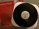 Face to Face Don't turn away first Fat pressing LP