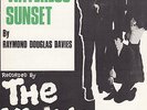 The Kinks Waterloo Sunset Vintage Rare Sheet Music