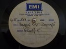 GEORDIE : BLACK CAT WOMAN 1 SIDED EMI STUDIOS ACETATE AC/ DC  BRIAN JOHNSON