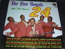1966 Five Royales 24 All Hit Tunes LP, scarce