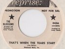 RARE ORIG NORTHERN SOUL 45 - THE BLOSSOMS - THAT'S WHEN THE TEARS START (W/DEMO)