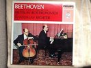 Mstislav Rostropovich sviatoslav richter Beethoven piano cello Philips 835 182