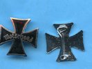Motorhead Iron Cross vintage 1970s ENAMEL BADGE