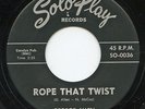 Hear - Rare R&B/Soul 45 - George Allen - Rope That Twist - Solo Play # 0036 - M-
