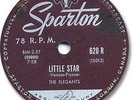 Rare 1958 The ELEGANTS Doo Wop 78 RPM Record. Little Star