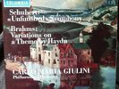 Schubert Symphony 8 Giulini Aust Columbia SAXO 2424 Magic notes