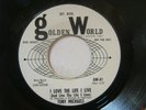 Rare Northern Soul:Tony Michaels I Love The Life I Live Golden World 41 Promo