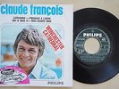 CLAUDE FRANCOIS - RARE FRENCH EP 437.267 J'ATTENDRAI EX/EX DEDICACE OLYMPIA