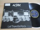 ACDC RARE AUSTRALIAN VINYL LP – LET THERE BE ROCK - ALBERT PROD BLUE LABEL 1977
