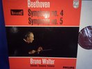PHILIPS HI-FI STEREO 835 541 AY *BRUNO WALTER* BEETHOVEN SYMPHONY NO. 4 & 5