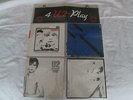 U2 4 PLAY 45 RECORD SET WITH SLEEVES CBS LABEL