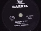 1959 Rare CANADA ONLY 78rpm WILBERT HARRISON KANSAS CITY on Barrel 604   VG++