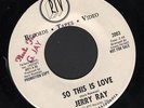 (Hear) 1972 Jerry Ray Soul Ballad DJ 45 (So This is Love / Birds and the Bees)