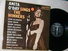 ANITA O'DAY--SINGS THE WINNERS--ORIG 1958 VOCAL JAZZ LP--VERVE MONO--RARE
