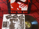 METALLICA **Kill 'Em All** ORIGINAL 1989 Spain Press LP SET w/ INSERT *VERTIGO*