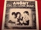 Anomy Tvc15 Lone Wolf Rare 45 Picture Sleeve New Wave David Bowie New York