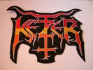 KETZER – big shaped Patch Desaster