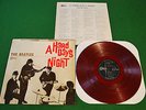 Beatles A Hard Days Night Japan LP von 1964 red wax rotes vinyl Odeon OP 7123