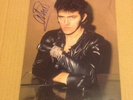 ALVIN STARDUST  - 1970S  POSE  - SIGNED COL PHOTO  - 10 x 8 Inches   -  COA