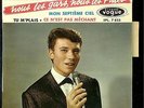 EP 45T J.HALLYDAY:*NOUS LES GARS,NOUS LES FILLES*VOGUE-1961 (LANGUETTE+CENTREUR)