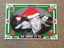 Oasis Christmas Card (Whatever) & Some Might Say & Definitely Maybe promo cards