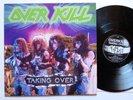 OVERKILL - Taking Over LP 1987 - Noise Rec. N 0069