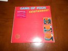 GANG OF FOUR ENTERTAINMENT VINYL LP WARNERS PUNK DAMAGED GOODS ESSENCE EXCELLENT