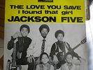 jackson five michael jackson , the love you save 45 t press français C006-91580