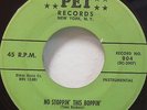 TUNE ROCKERS Early Rock inst. 45 No Stoppin' This Boppin' / Easy Does It Pet 804