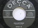 50'S & 60'S 45 Brenda Lee - Ring-A-My-Phone / Little Jonah On Decca