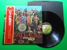 THE BEATLES SGT. PEPPER'S LONELY HEARTS CLUB BAND AP8163 Vinyl Record LP W/OBI