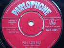 BEATLES PARLOPHONE RED LABEL 