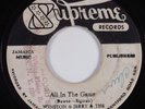 Reggae 45 WINSTON & JERRY All In The Game SUPREME HEAR