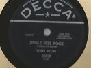 78 Rpm Record Bobby Helms Jingle Bell Rock NEAR MINT