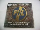 PUBLIC IMAGE LIMITED - LIVE AT 02 SHEPHERD'S BUSH EMPIRE - 2LP VINYL NEW SEALED
