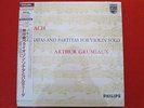 Arthur Grumiaux Bach Six Sonatas & Partitas for Violin Solo JAPAN 3LP BOX SEALED