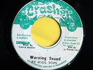 SOUL TOPS Reggae 45rpm Warning Sound b/w Version by Soul Syndicates LISTEN