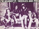 Rare Punk Rock. The Ramones - I'm Against It/Needles and Pins (Pic Sleeve0