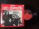 THIS IS LED ZEPPELIN - WHOLE LOTTA LOVE-IMMIGRANT SONG RARE AUS 45 EP
