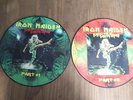 IRON MAIDEN SCREAM FOR ME SAINT ETIENNE VOL.1 ET VOL. 2  RARE PICTURE DISQUE