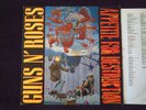 GUNS N' ROSES „APPETITE FOR DESTRUCTION“ OIS GERMAN PRESS
