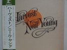 NEIL YOUNG / HARVEST, RARE ORIG. JAPAN LP w/OBI & INSERT NM P-8120R