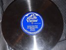 Fanny Brice 78 rpm Victor Blue label 45263 Second Hand Rose, My Man, rated VG+